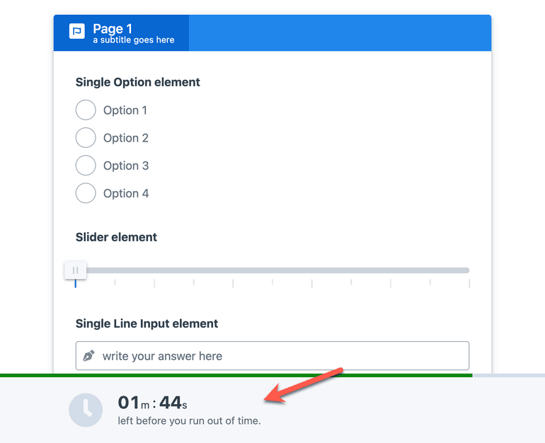 Form Timer